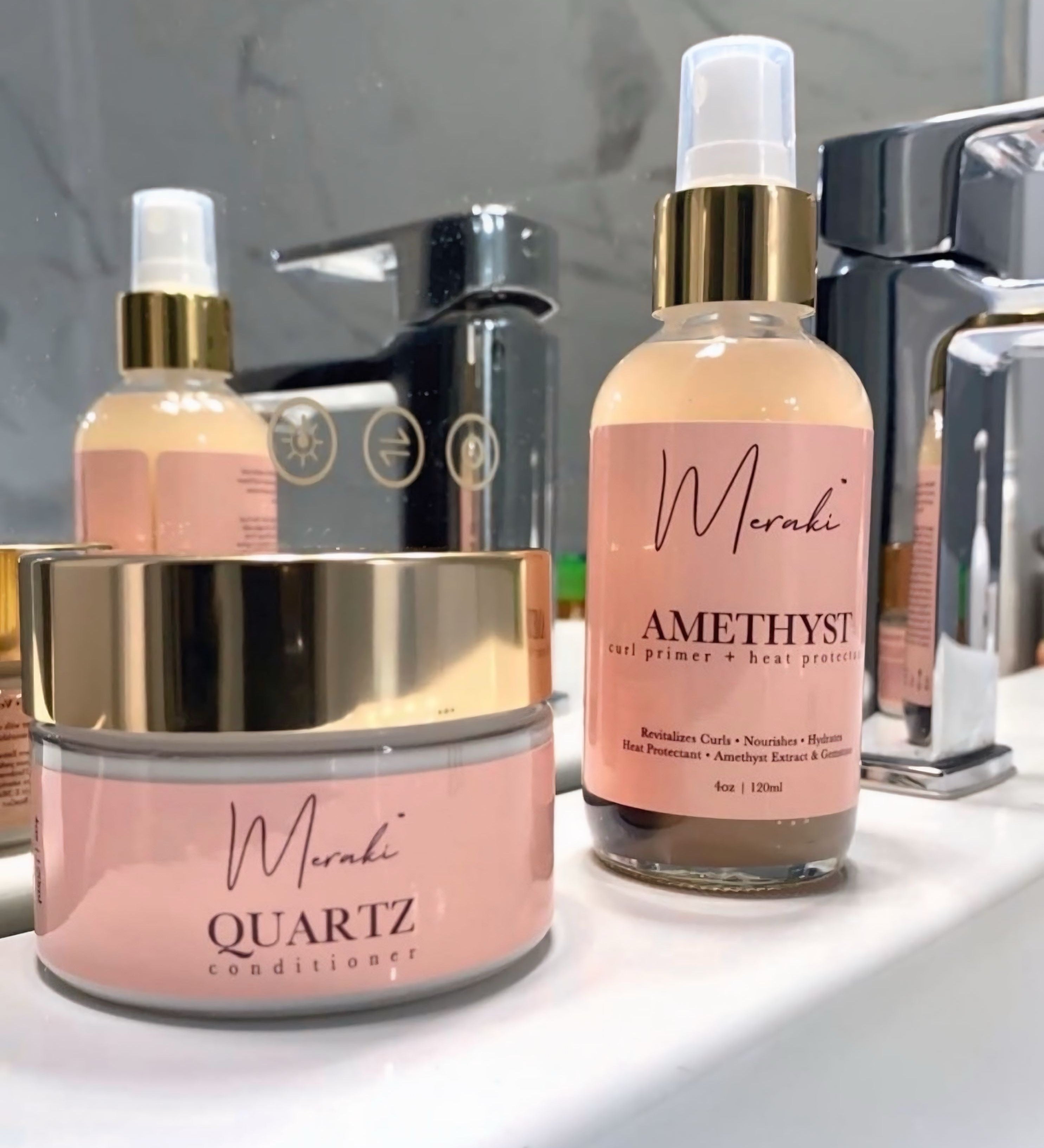 Silk Press Season: How to Protect Your Hair Against Heat Damage Smooth, Sleek, and Safe—The Meraki Way